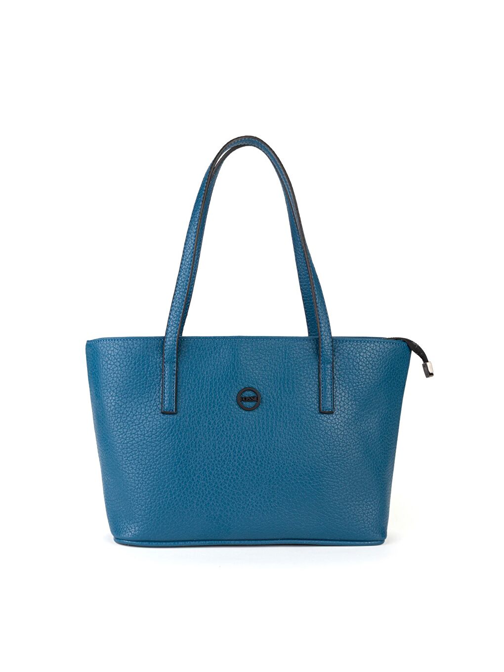 Mavi Kadın Vegan Deri Kova Model Omuz Çantası