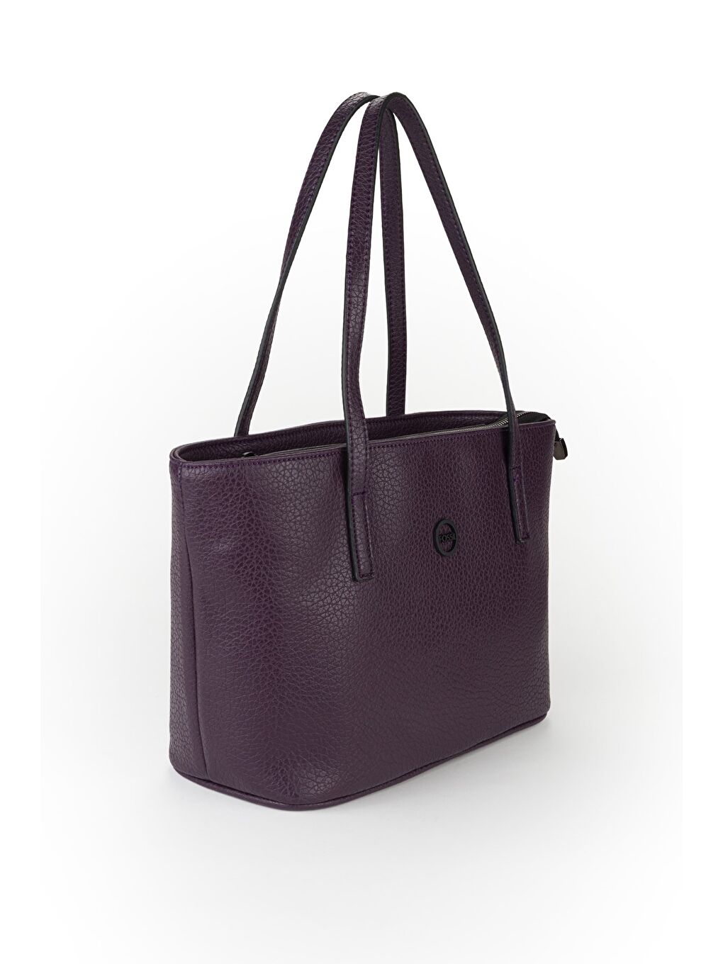 Mürdüm Kadın Vegan Deri Kova Model Omuz Çantası-1