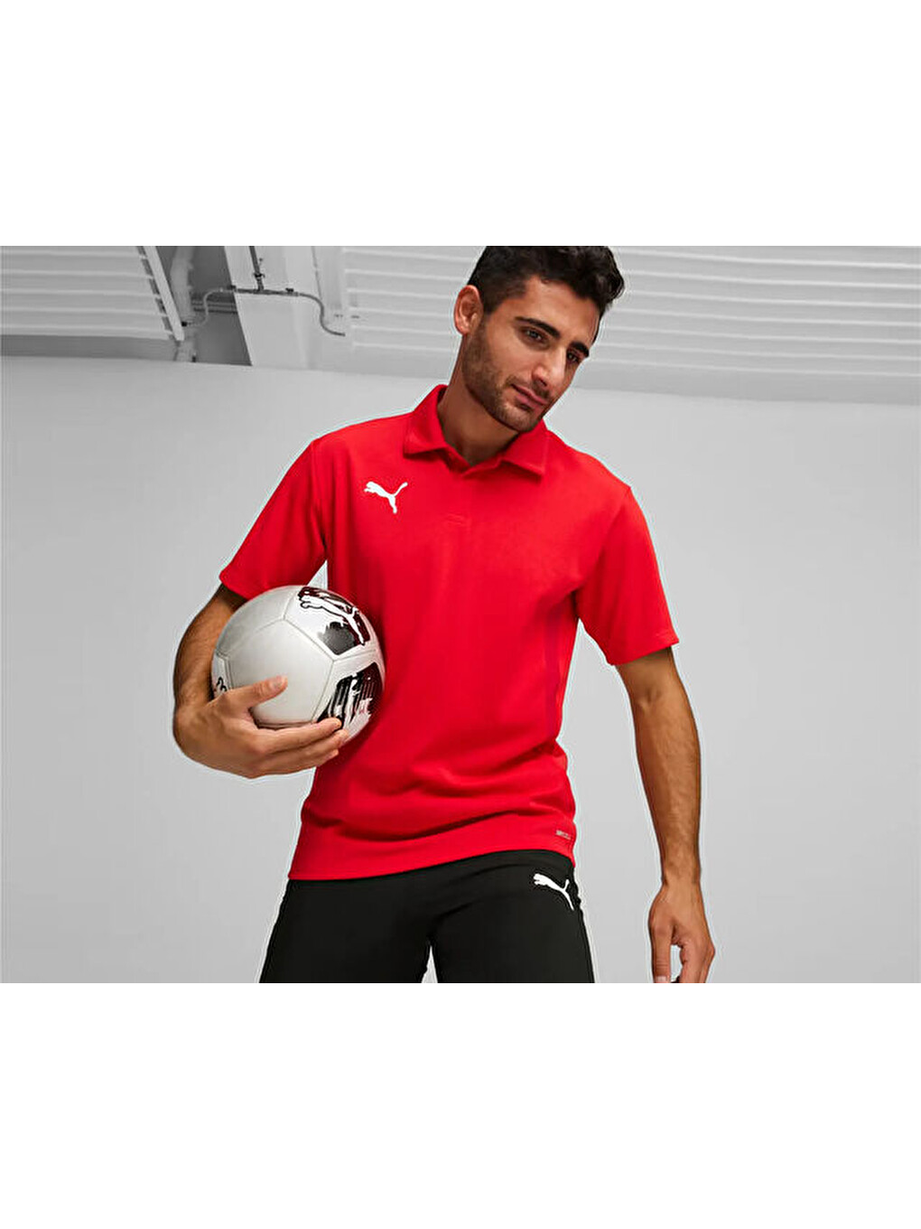 Teamgoal Polo Erkek Futbol Antrenman Polo Tişörtü 65877101 Kırmızı-2