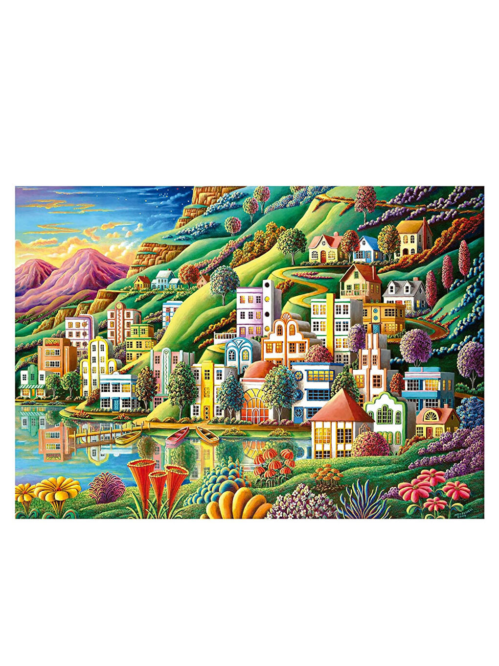 Puzzle 500 Parça Gizli Liman 19552-1
