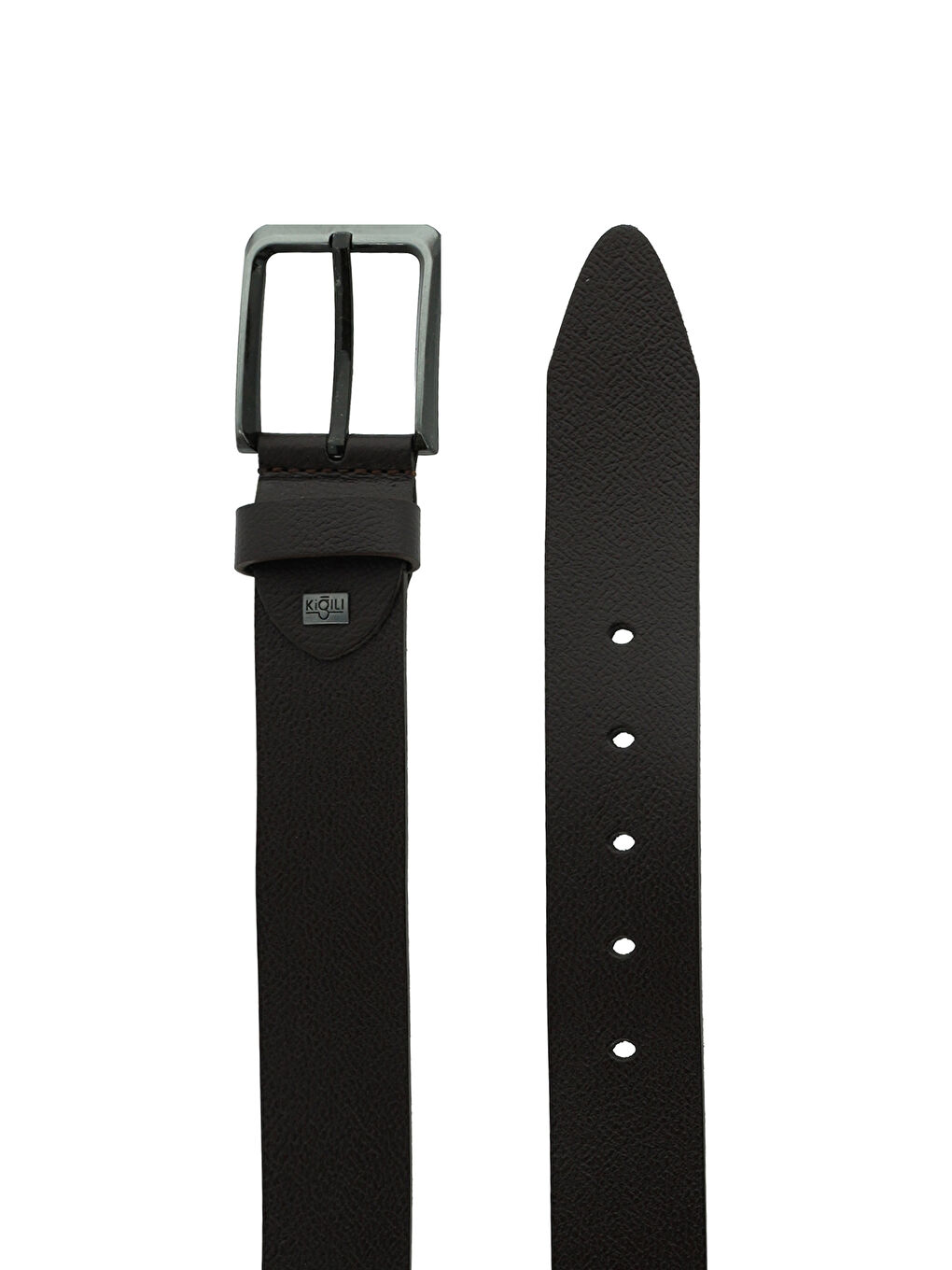 Kahverengi Spor Deri Kemer-1