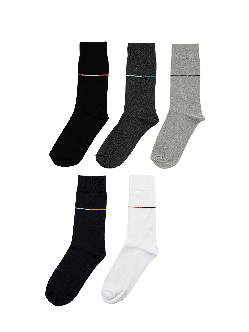 SERIT 5LI SKT-M 4PR Siyah Erkek Soket Çorap