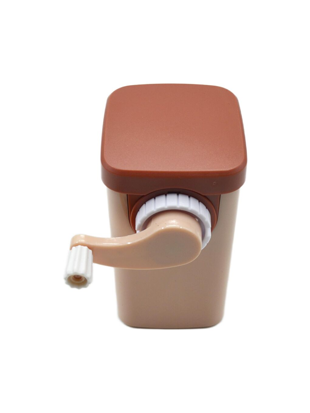 Lao Huang Masaüstü Kollu Kalemtıraş Kahverengi LH0069-2