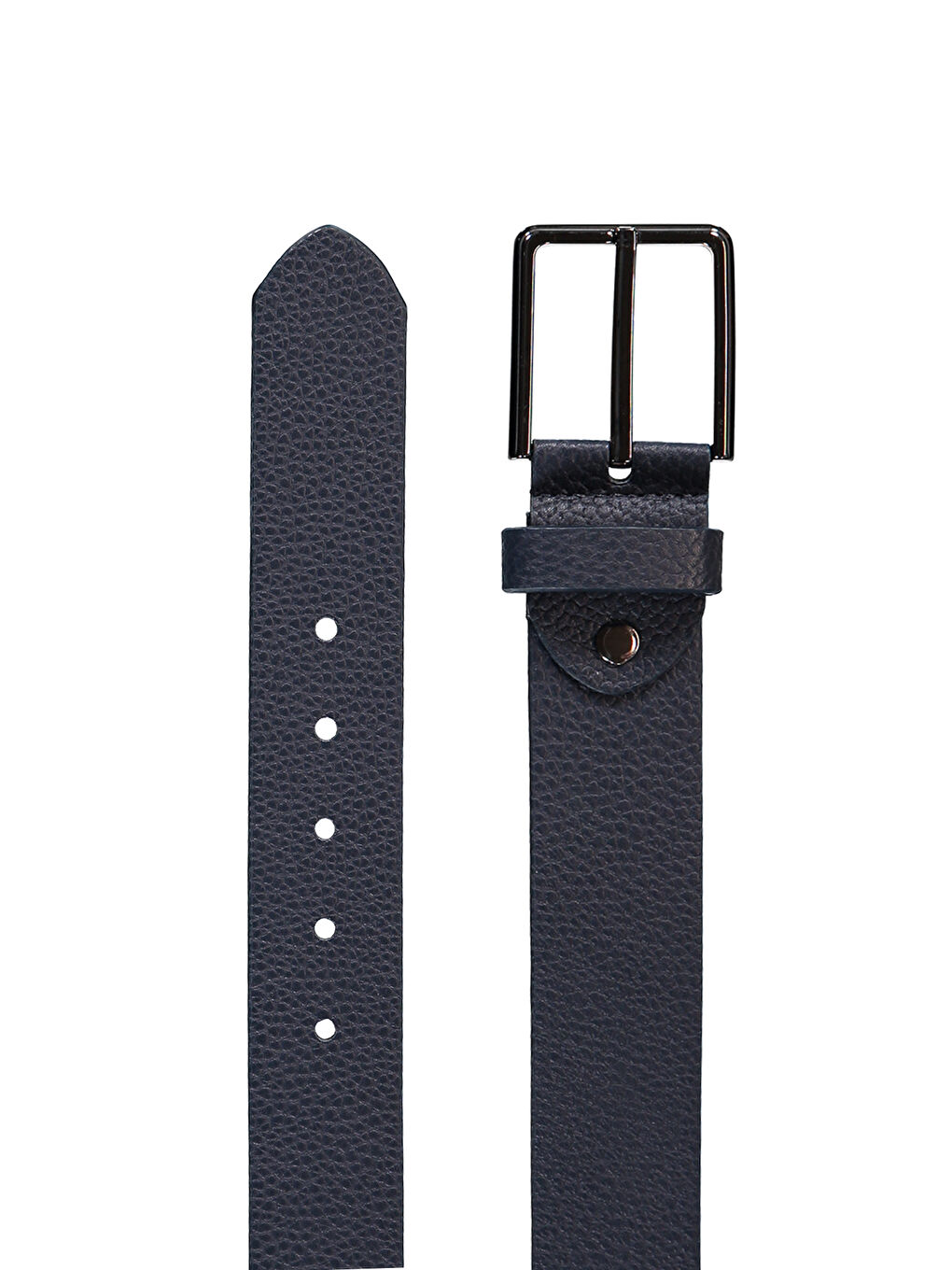 Lacivert Spor Floter Deri Kemer-1