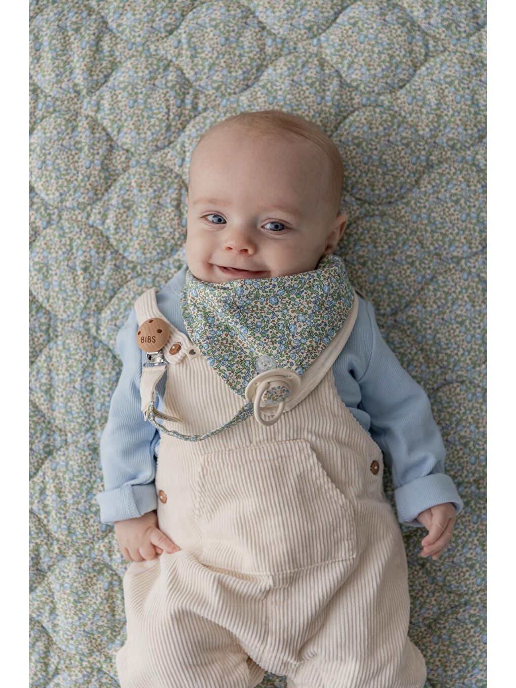 x Liberty Bandana Bib Eloise-Ivory-2