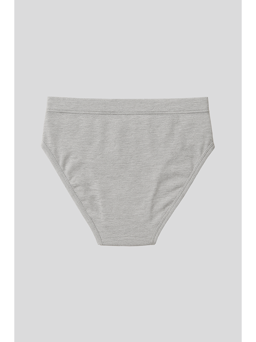 Beyaz Erkek Klasik Pamuklu Slip %100 Pamuk Külot 3'Lü Paket – Karışık Renk | Asorti K0037-4