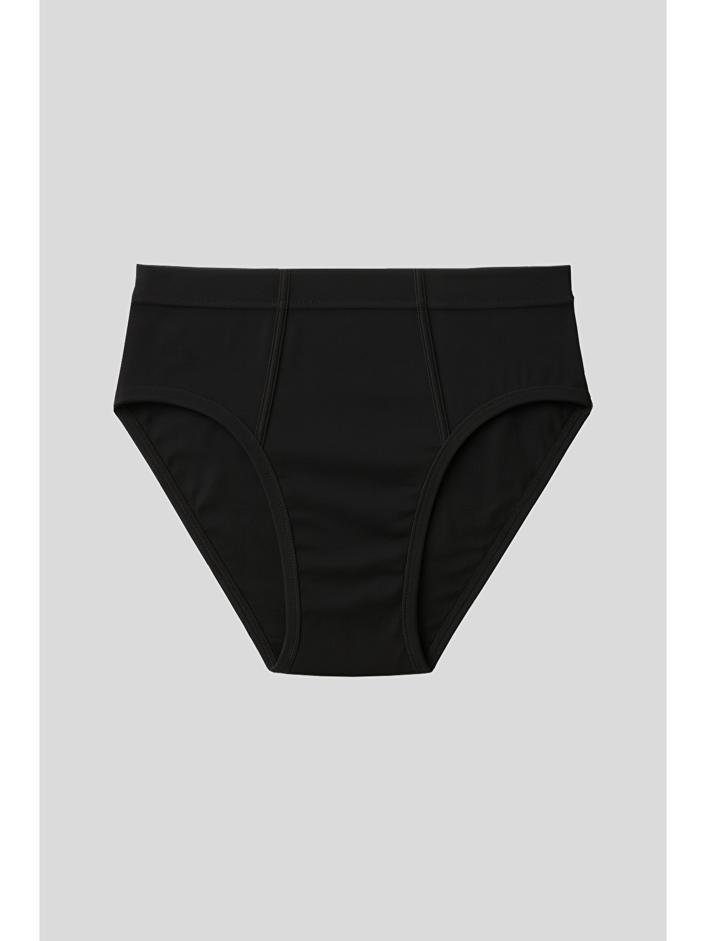 Beyaz Erkek Klasik Pamuklu Slip %100 Pamuk Külot 3'Lü Paket – Karışık Renk | Asorti K0037-5