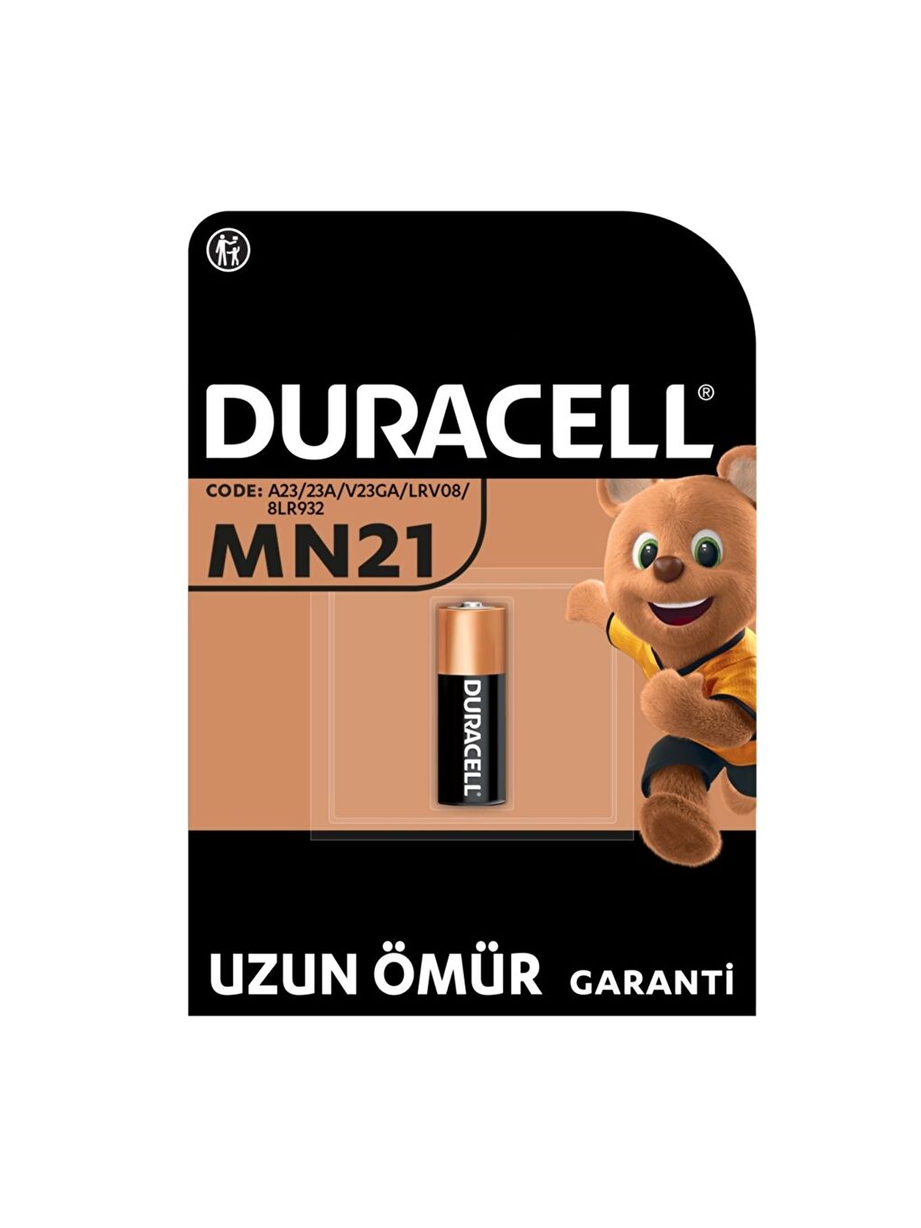 MN21 Alkalin Özel Pil 1 li Paket  12V