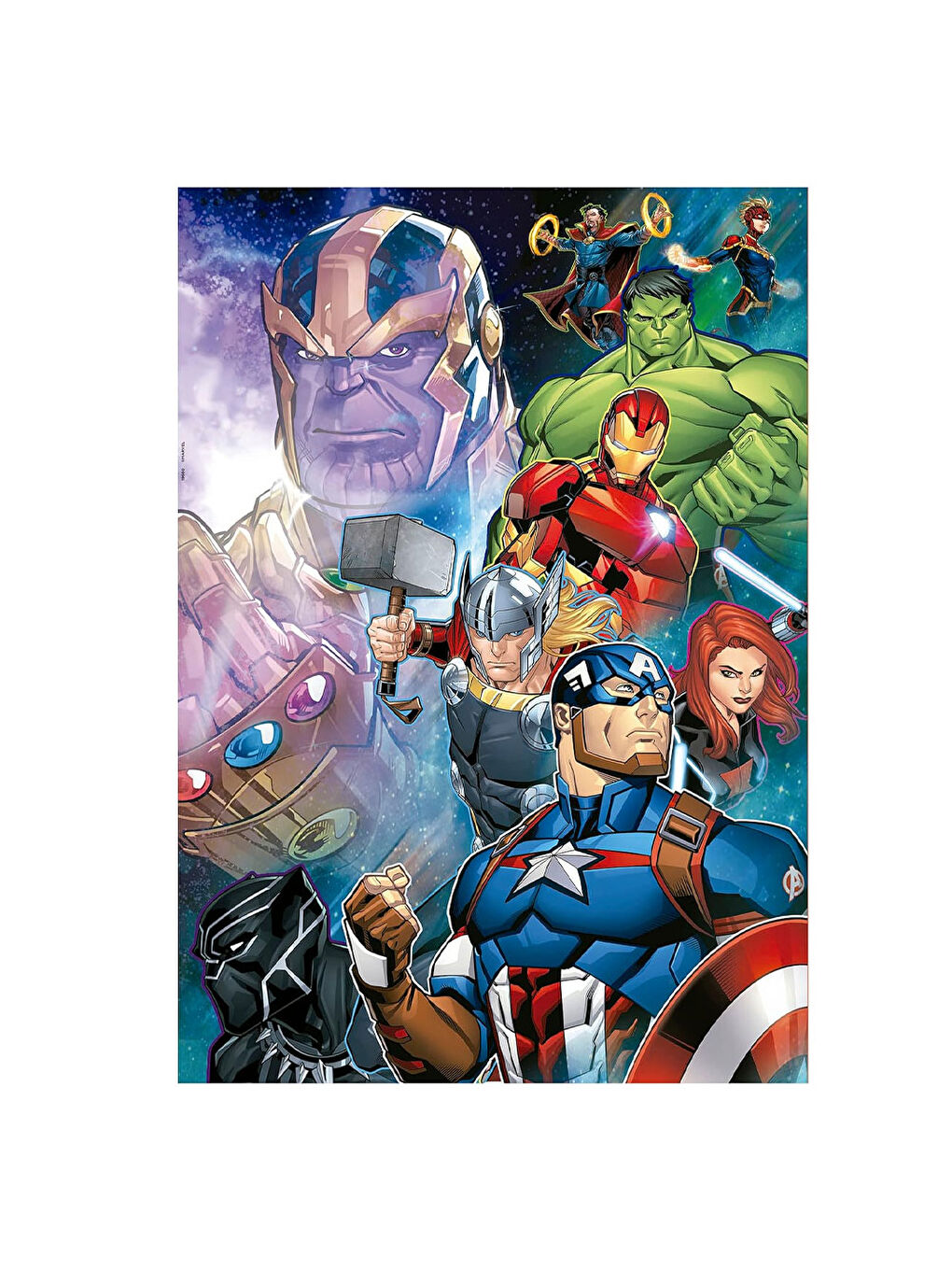 Çocuk Puzzle 300 Parça Yenilmezler 19680-1