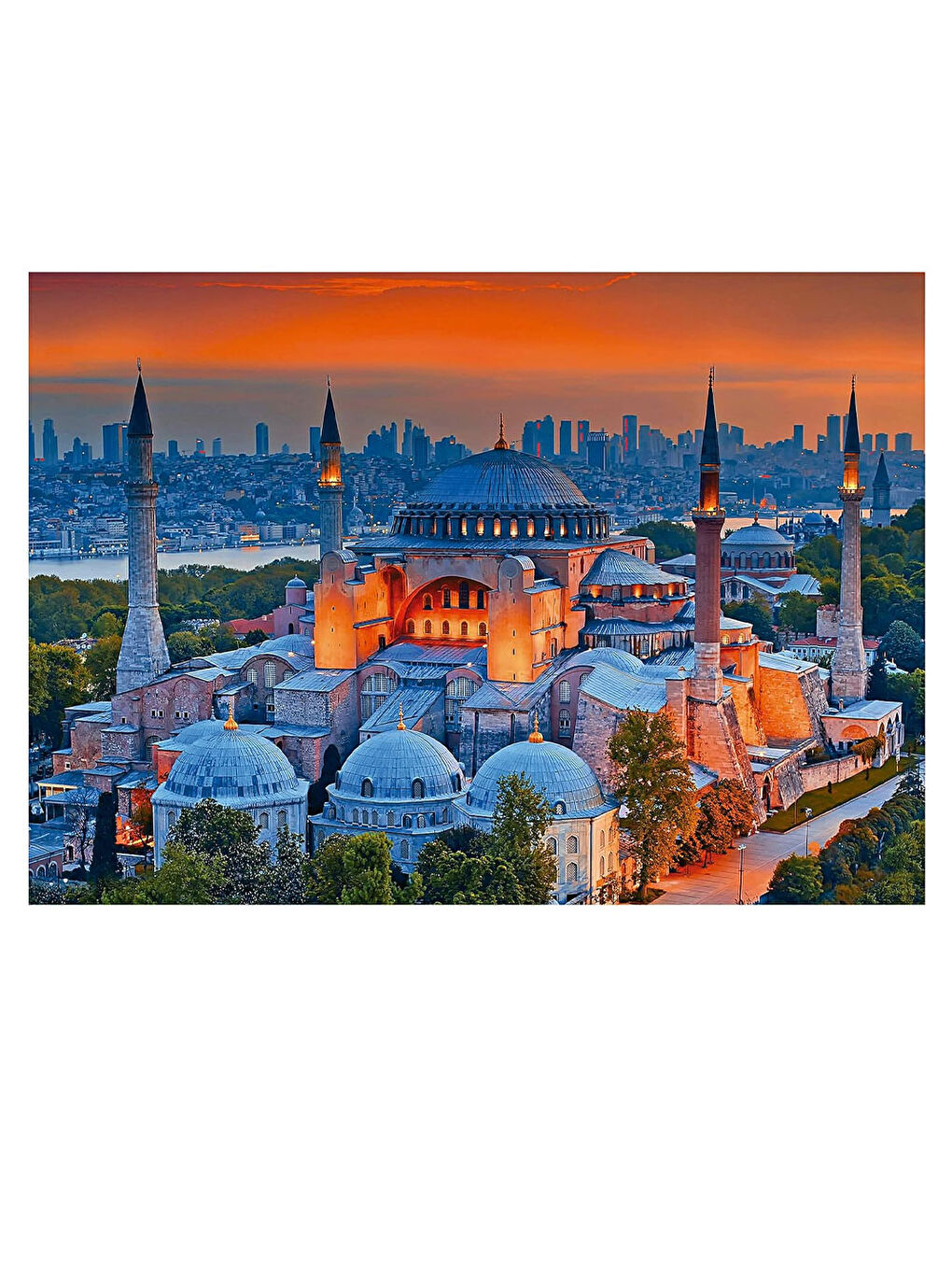 Puzzle 1000 Parça Ayasofya, İstanbul 19612-1