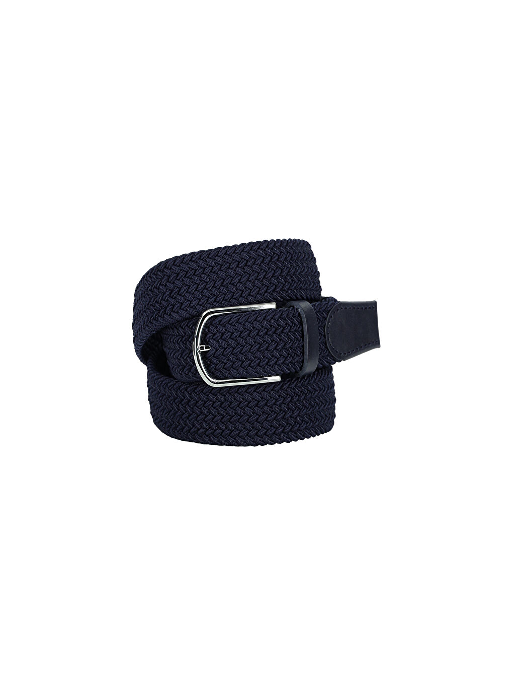 Lacivert Hediye Kutulu Spor Elastanlı Elastik Örgü Kemer