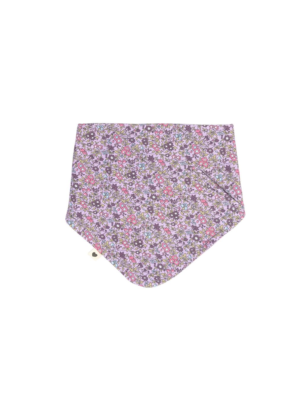 x Liberty Bandana Bib Chamomile Lawn-Violet S-1