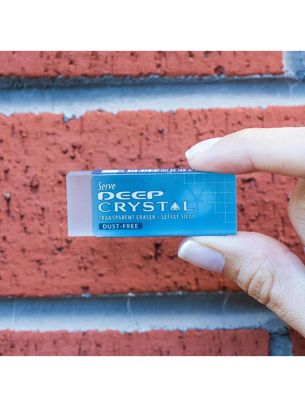 Deep Crystal Şeffaf Silgi No:30 1 Adet-2