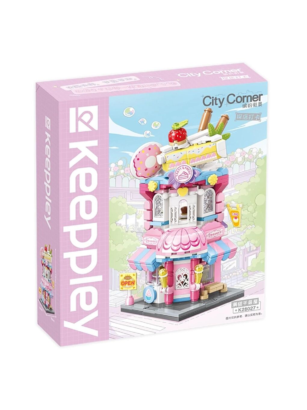 Keeppley Pastane Dükkanı Block Lego Yapı Oyuncağı 365 Parça (KP28027)-3