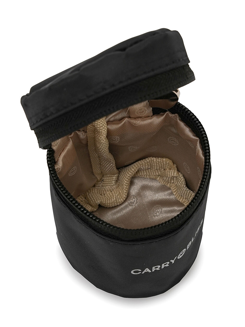 Siyah PaciPal Astarlı Emzik Saklama Çantası-3