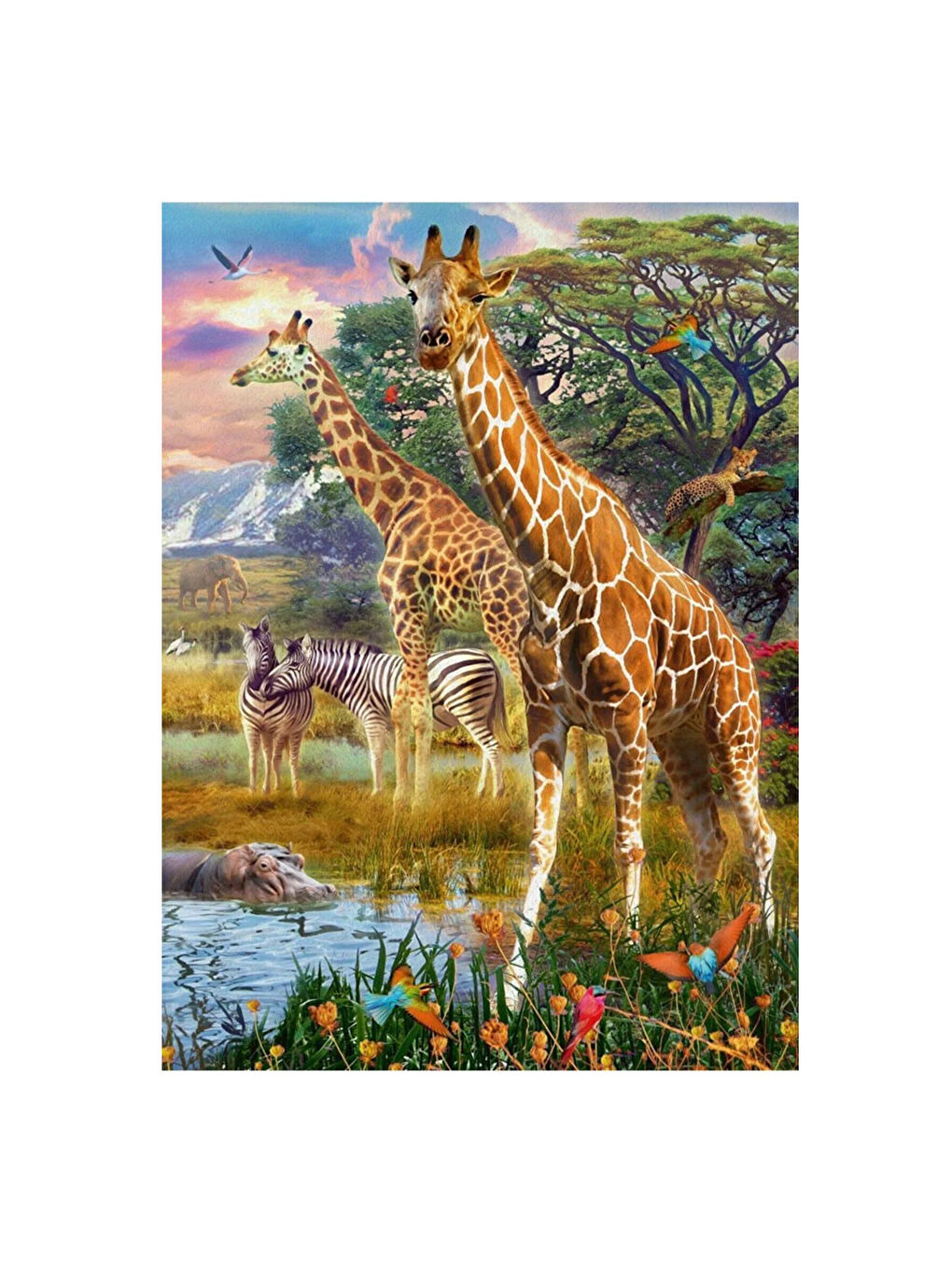 150 Parça Puzzle Zürafalar RPK129430-1