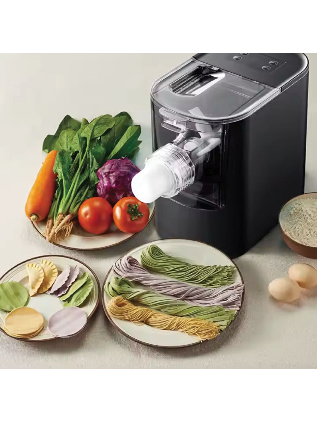 Pratik Otomatik Makarna ve Erişte Yapma Makinesi