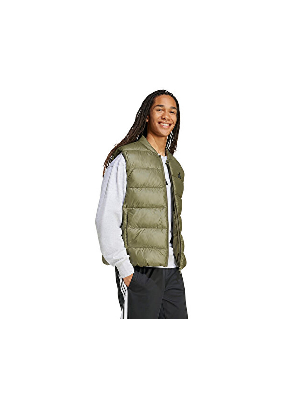 Ess Sd Puf V Erkek Outdoor Yelek Jv7726 Haki-2