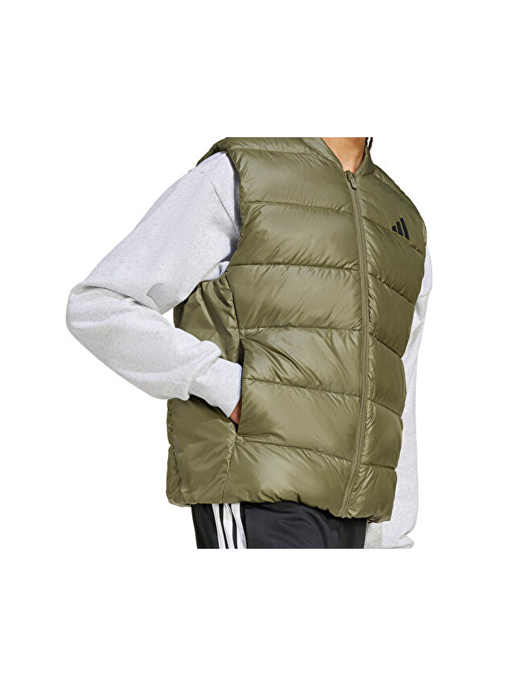 Ess Sd Puf V Erkek Outdoor Yelek Jv7726 Haki-4