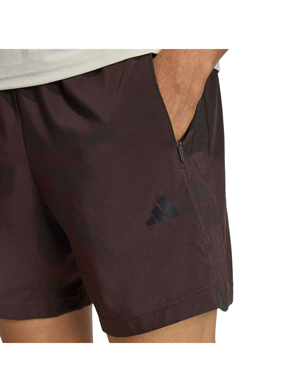 Workout Essentials Base Woven Erkek Kahverengi Şort-1