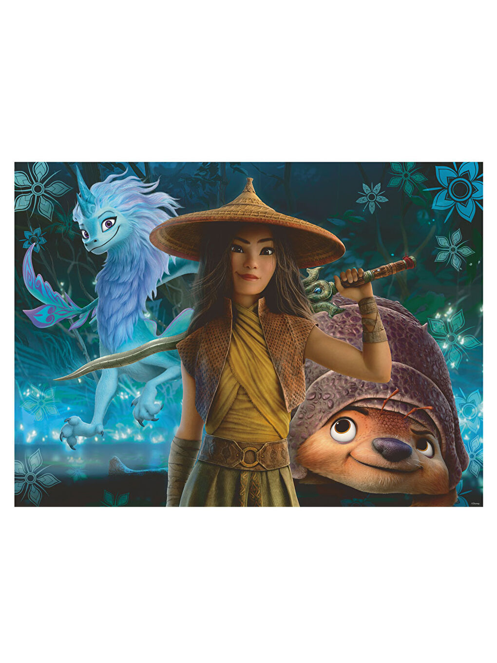 200 Parça Puzzle WD Raya RPK129317-1