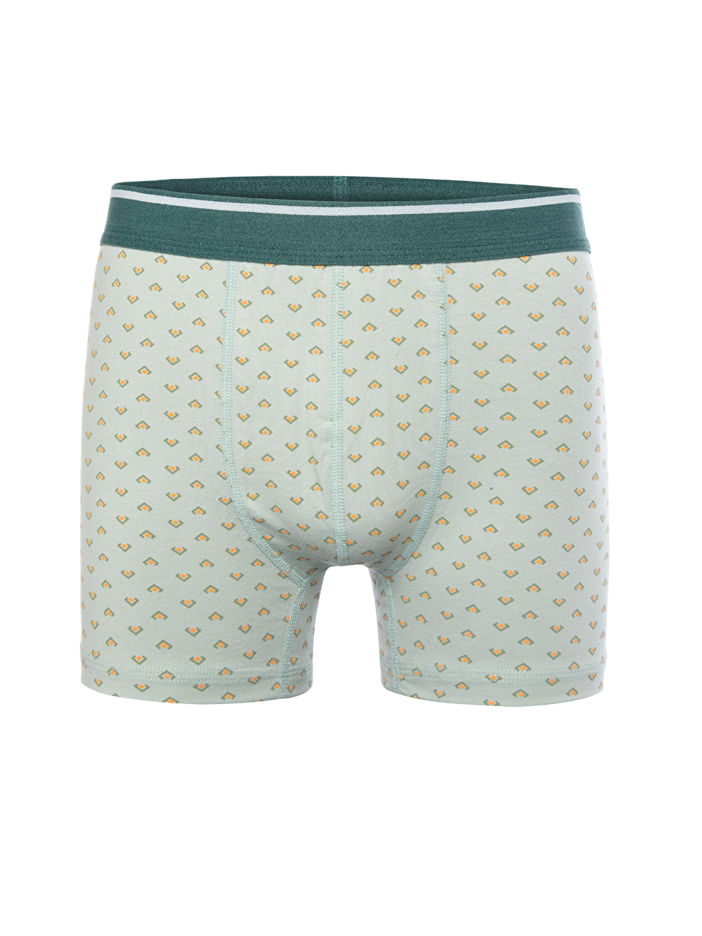 Karışık Erkek 6 lı Süprem Pamuklu Elastanlı Renkli Boxer Seti 4147-12-2