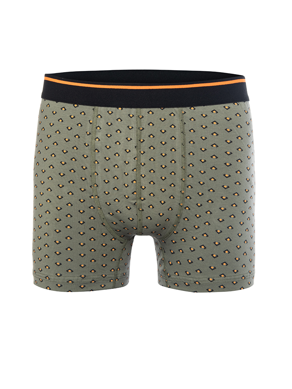 Karışık Erkek 6 lı Süprem Pamuklu Elastanlı Renkli Boxer Seti 4147-12-6