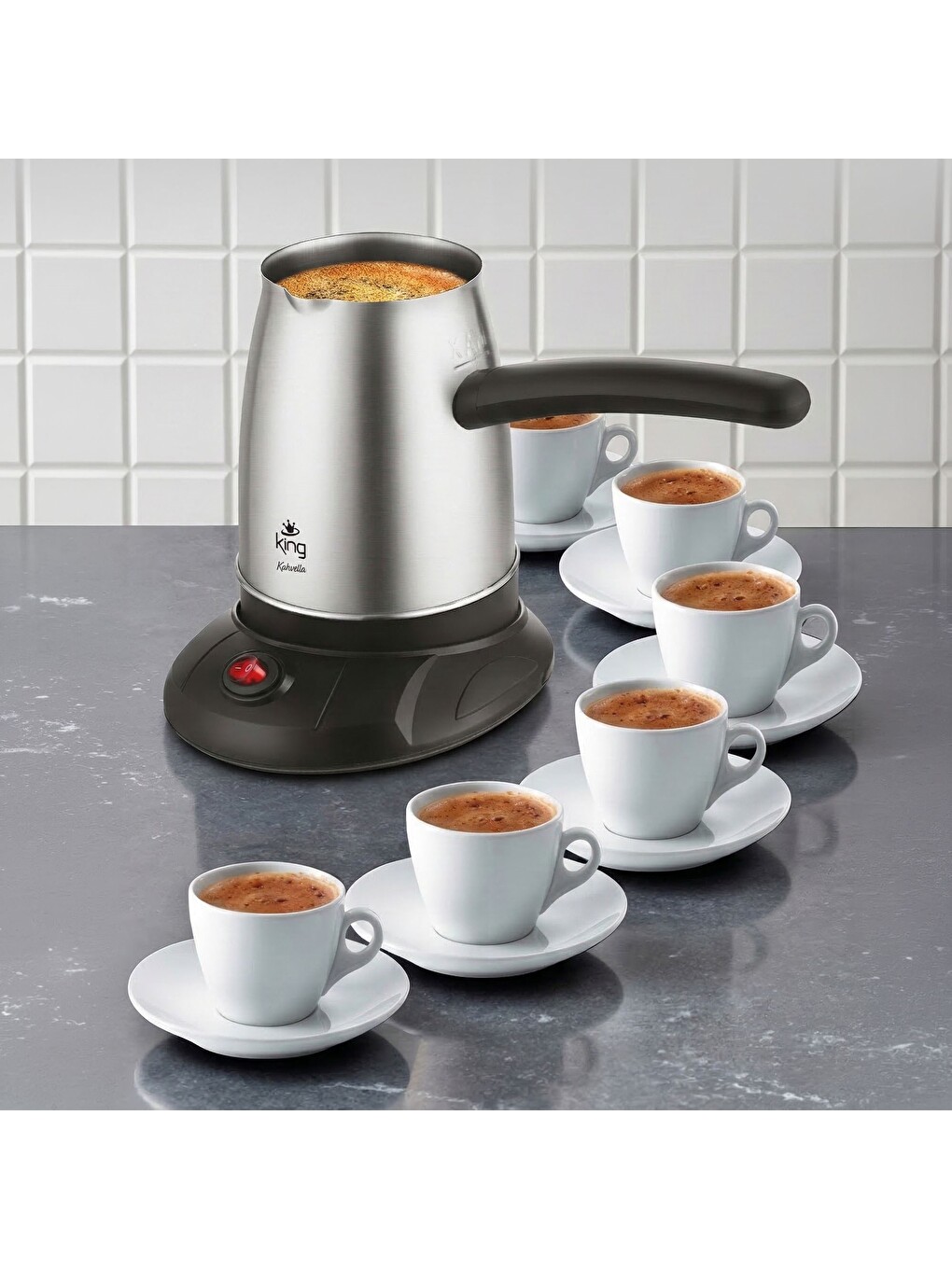 KING K3109 KAHVELLA TÜRK KAHVESİ MAKİNESİ-3