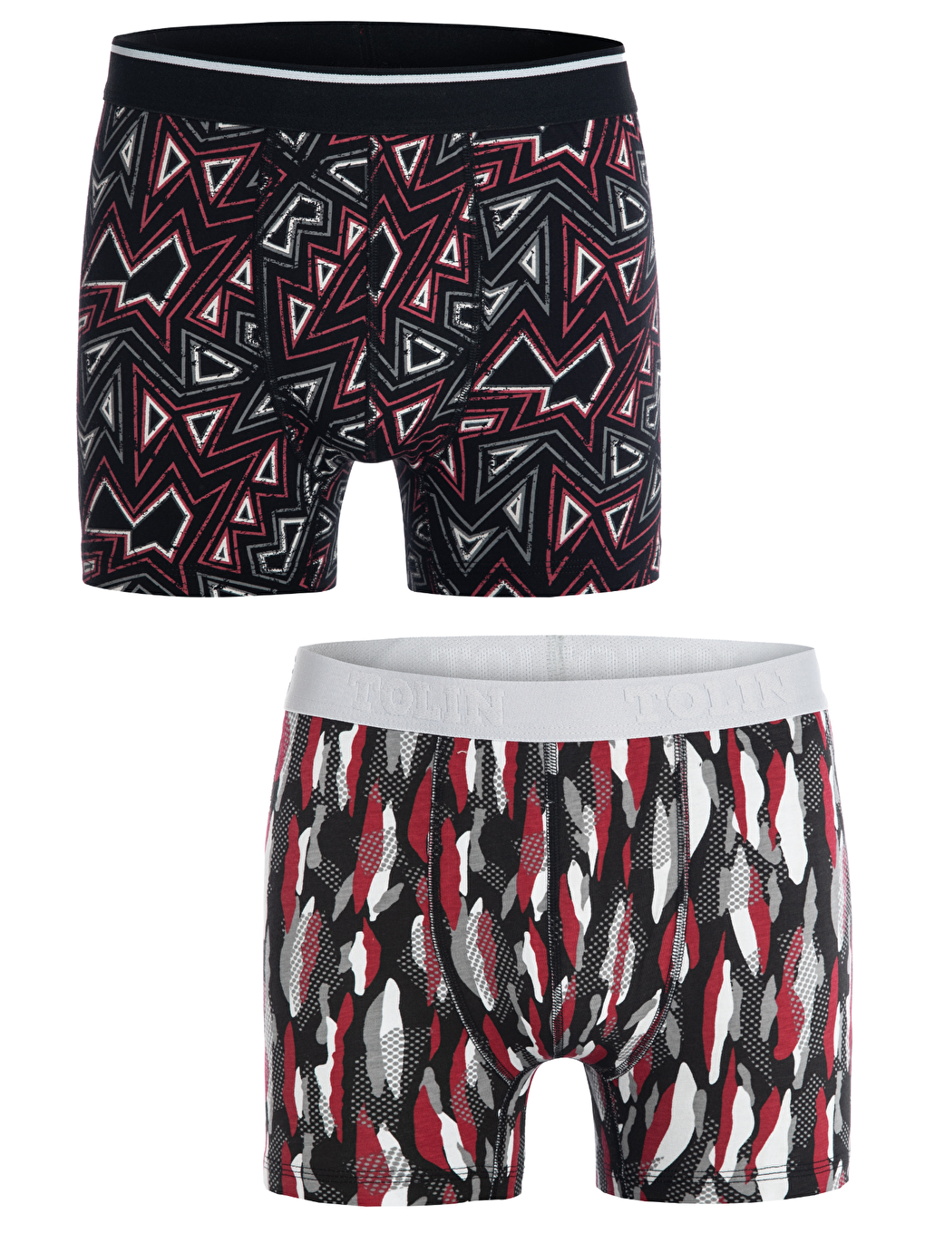 Karışık Erkek 6 lı Süprem Pamuklu Elastanlı Renkli Boxer Seti 4147-10-3