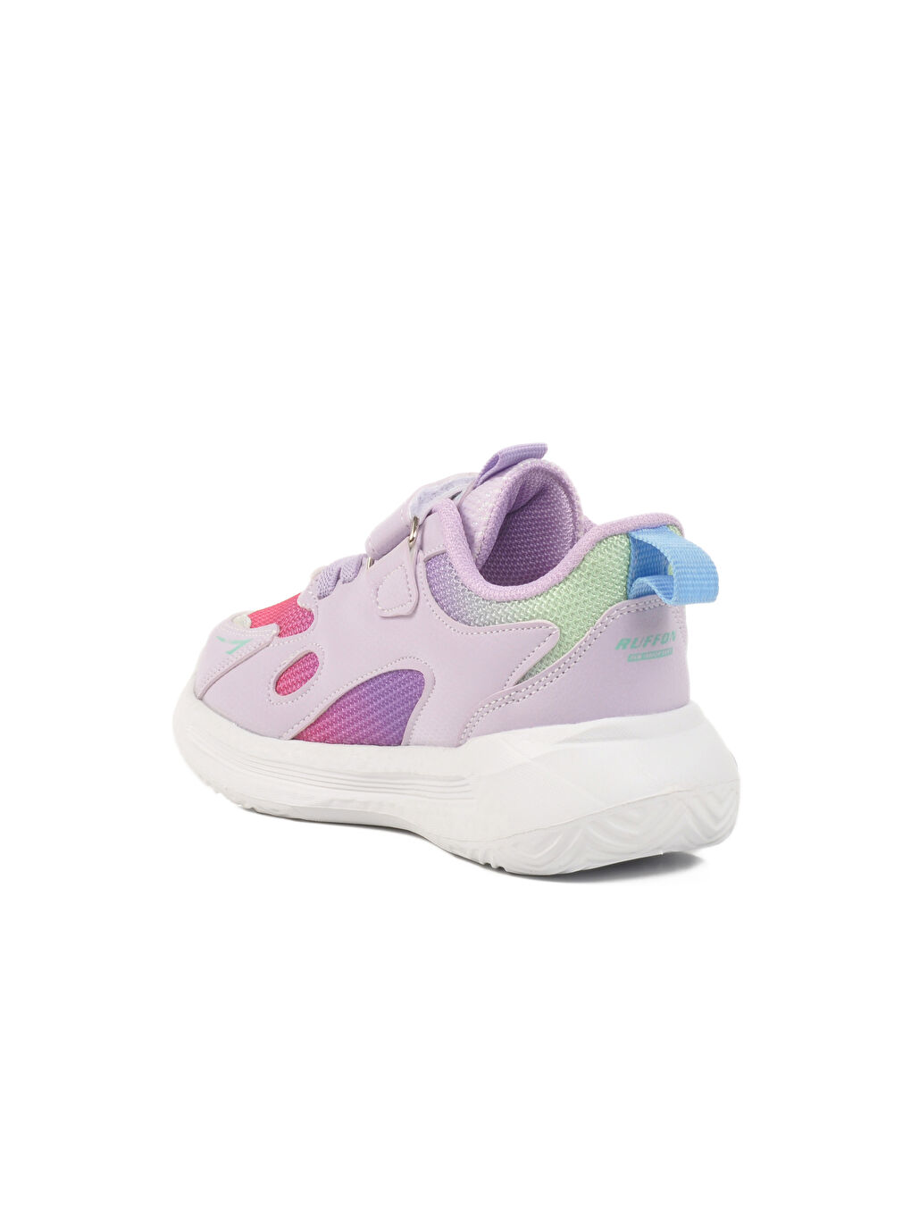 Lila Yeşil Cırtlı Fileli Kız Çocuk Spor Ayakkabı 2480 P-3