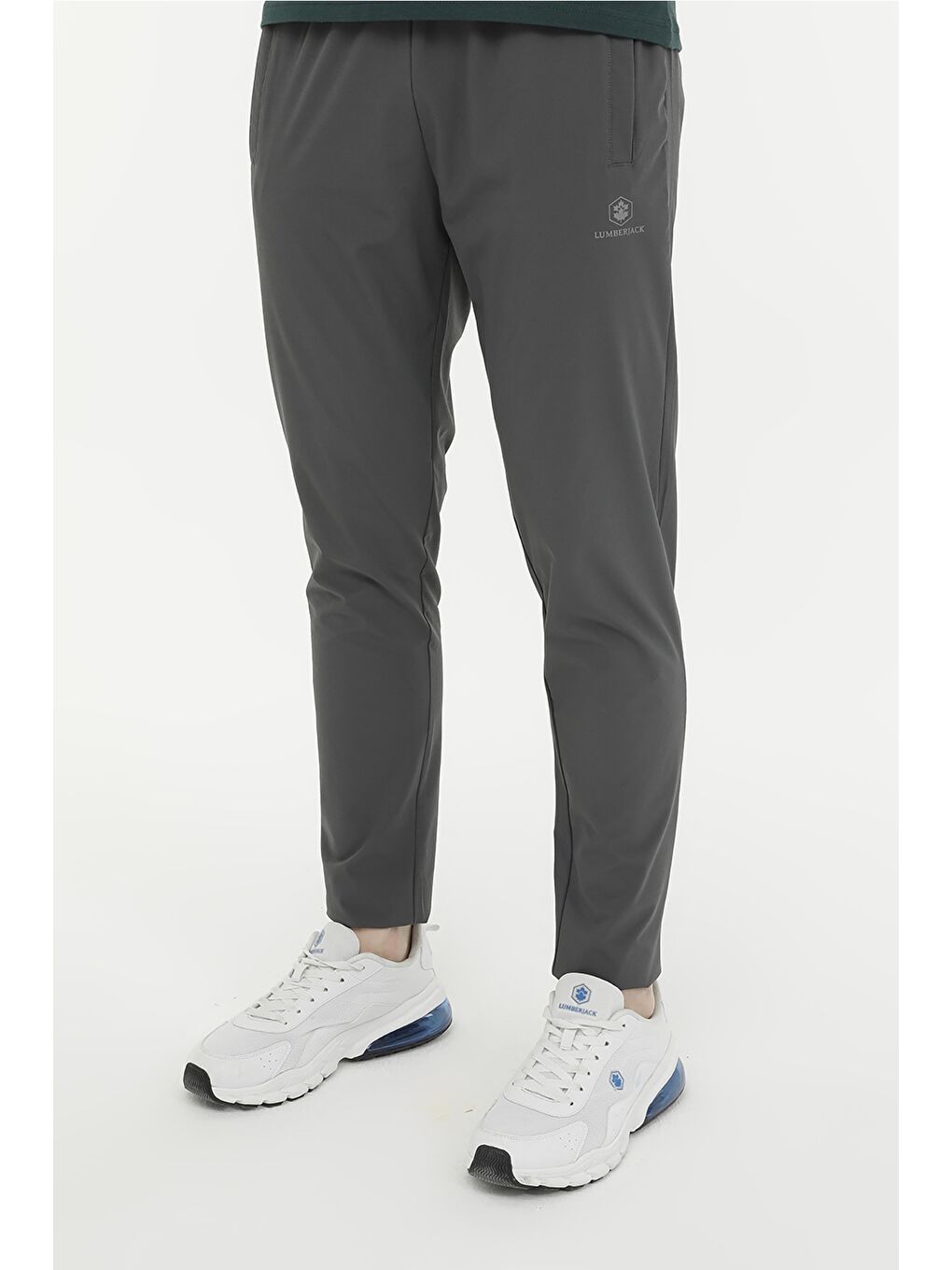 Gri M-BS04 WOVEN T.SUIT 4FX Antrasit Erkek Eşofman Takımı-2