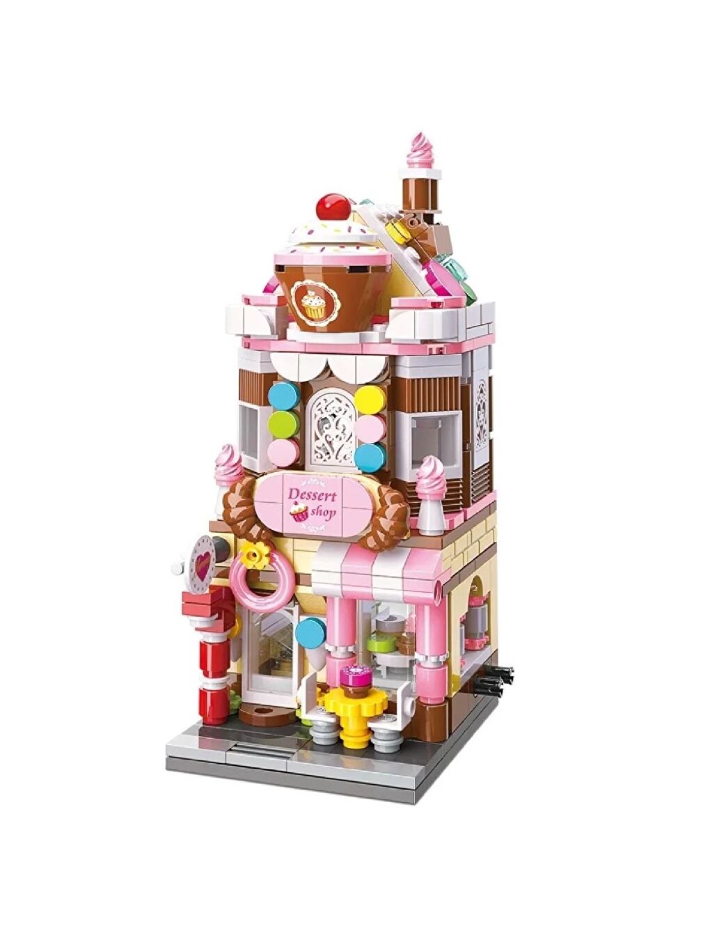 Keeppley Tatlı Dükkanı Block Lego Yapı Oyuncağı 344 Parça (KP0101)-2