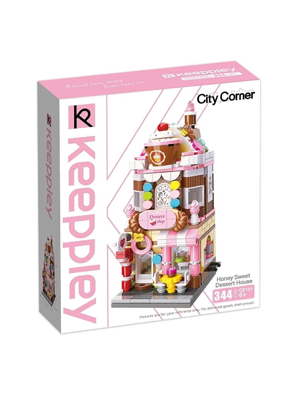 Keeppley Tatlı Dükkanı Block Lego Yapı Oyuncağı 344 Parça (KP0101)-4