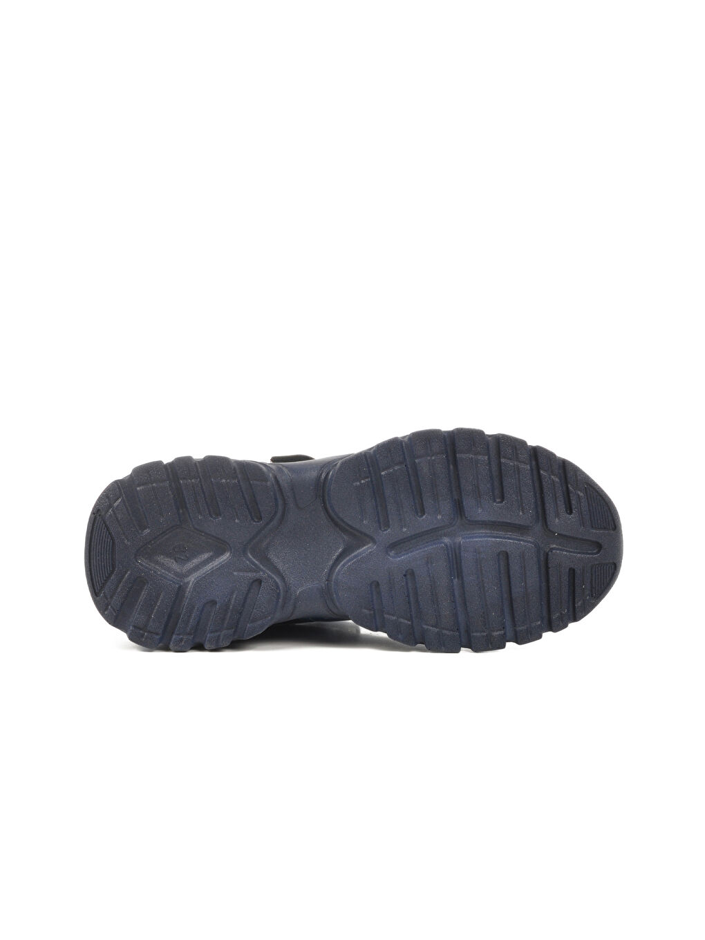 Lacivert Mavi Cırtlı Fileli Erkek Çocuk Spor Ayakkabı 2540 F-4