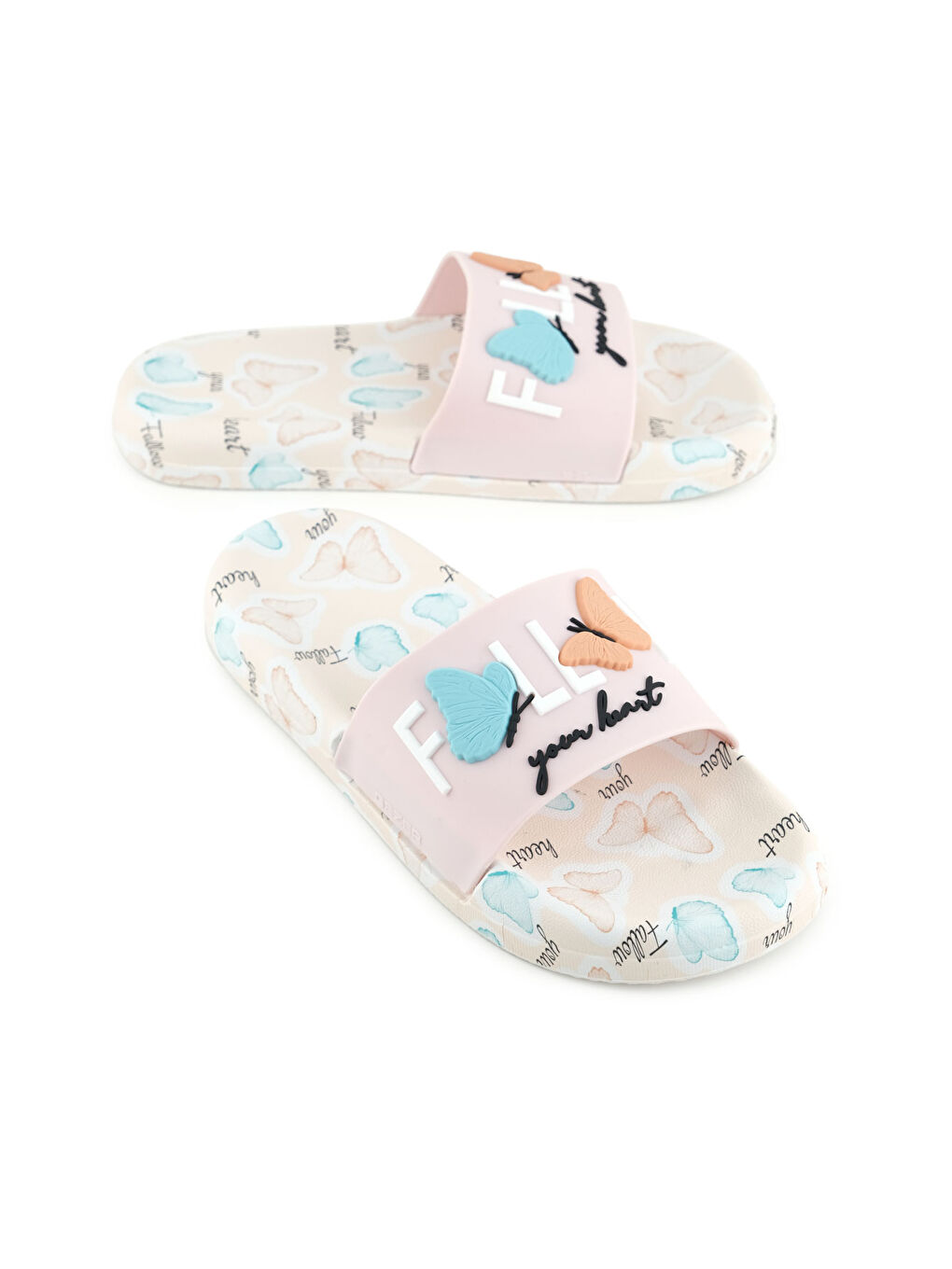 Pembe Kadın Yazlık PU Rahat Taban Ev Banyo Havuz Plaj Terlik