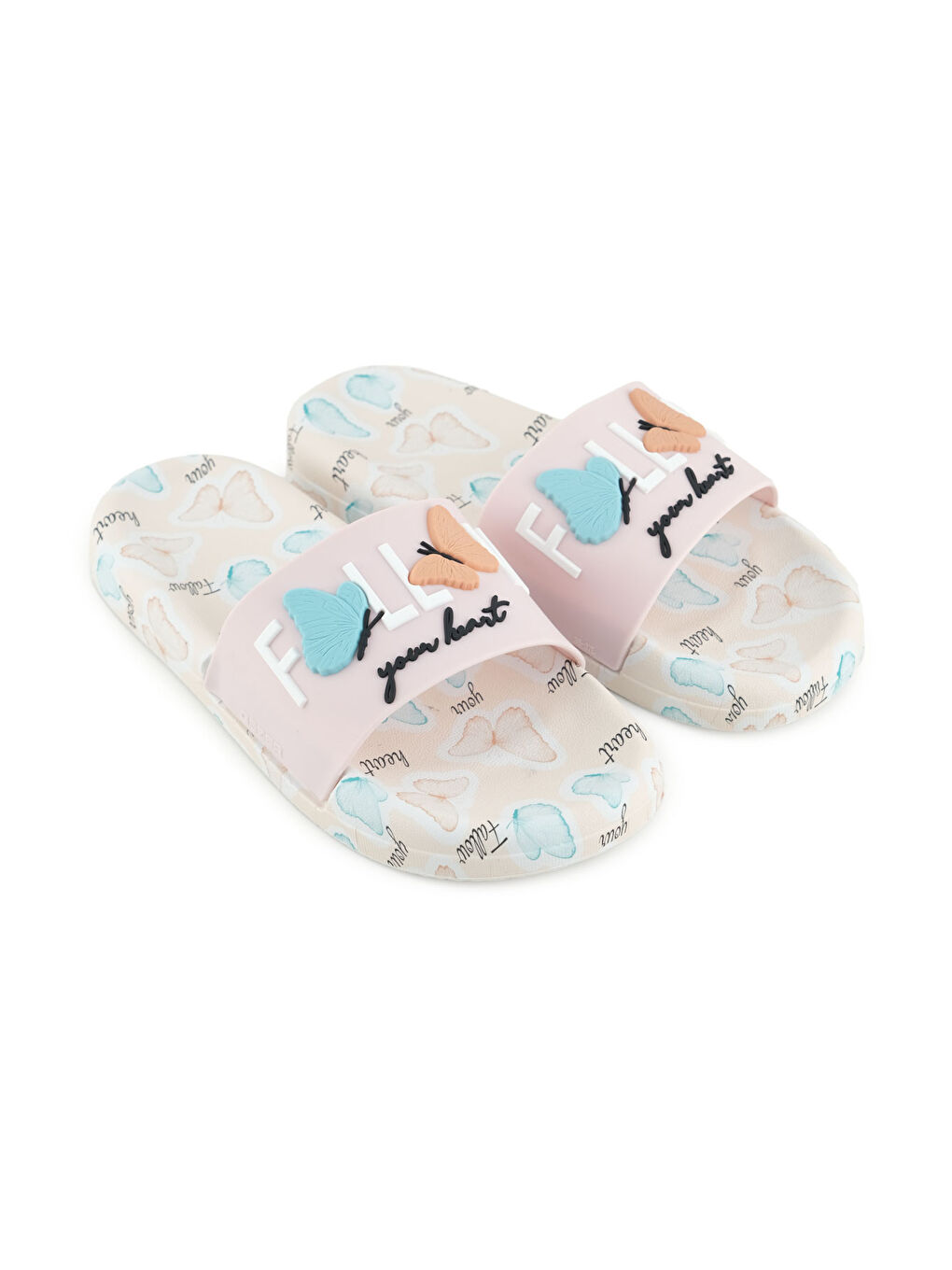 Pembe Kadın Yazlık PU Rahat Taban Ev Banyo Havuz Plaj Terlik-2