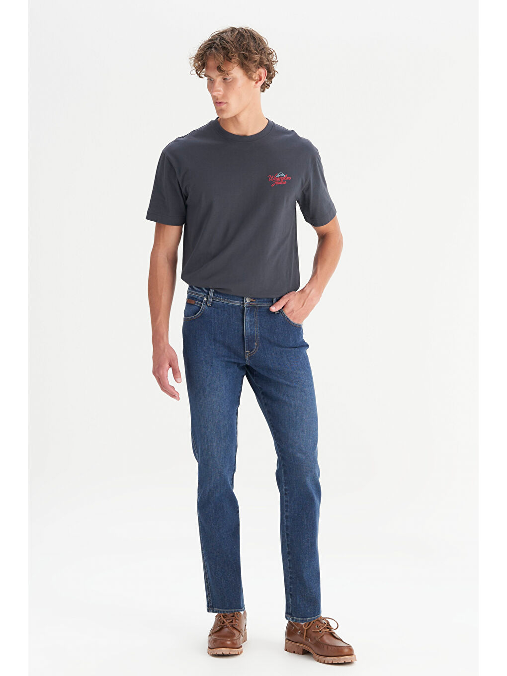Texas Slim Fit Normal Bel Dar Paça Koyu Mavi Pamuklu Esnek Jean Denim Pantolon-2