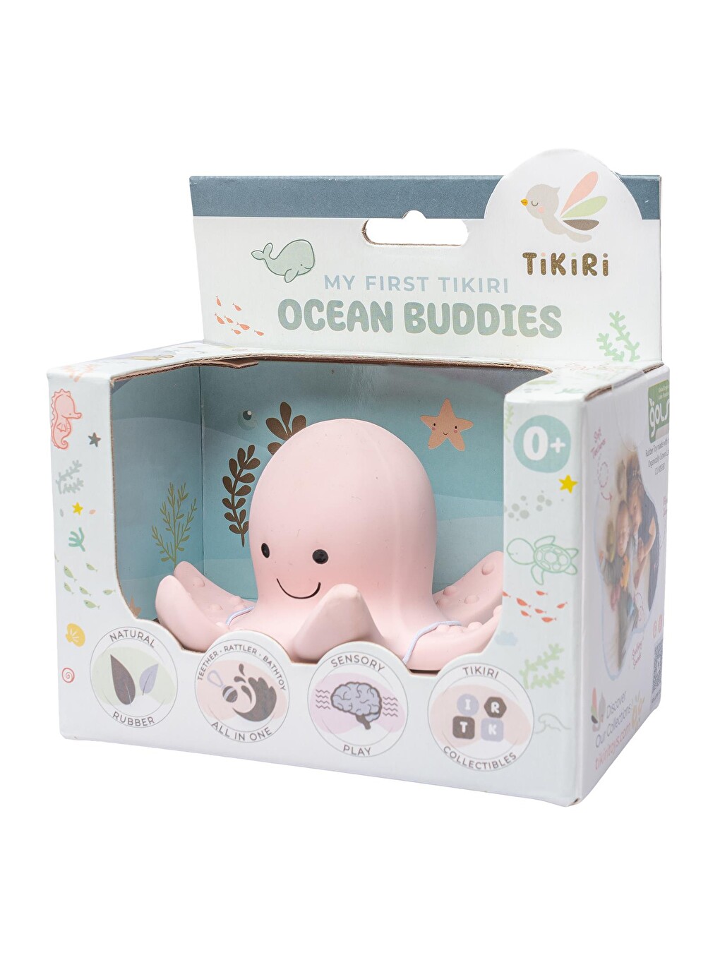 Doğal Kauçuk Diş Kaşıyıcılı Oyuncak-octopus-4