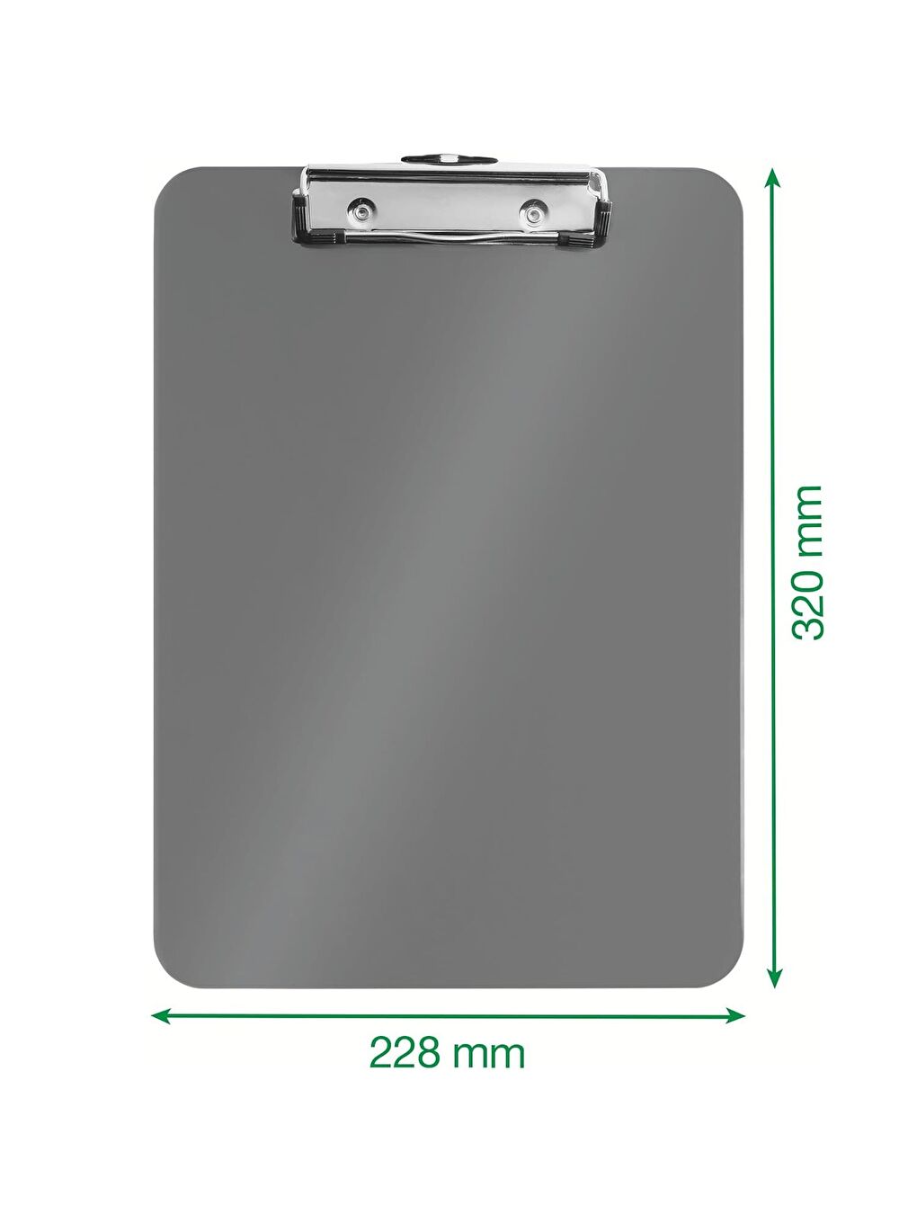 Active Wow A4 Plastik Kapaksız Sekreterlik Mat Siyah-1