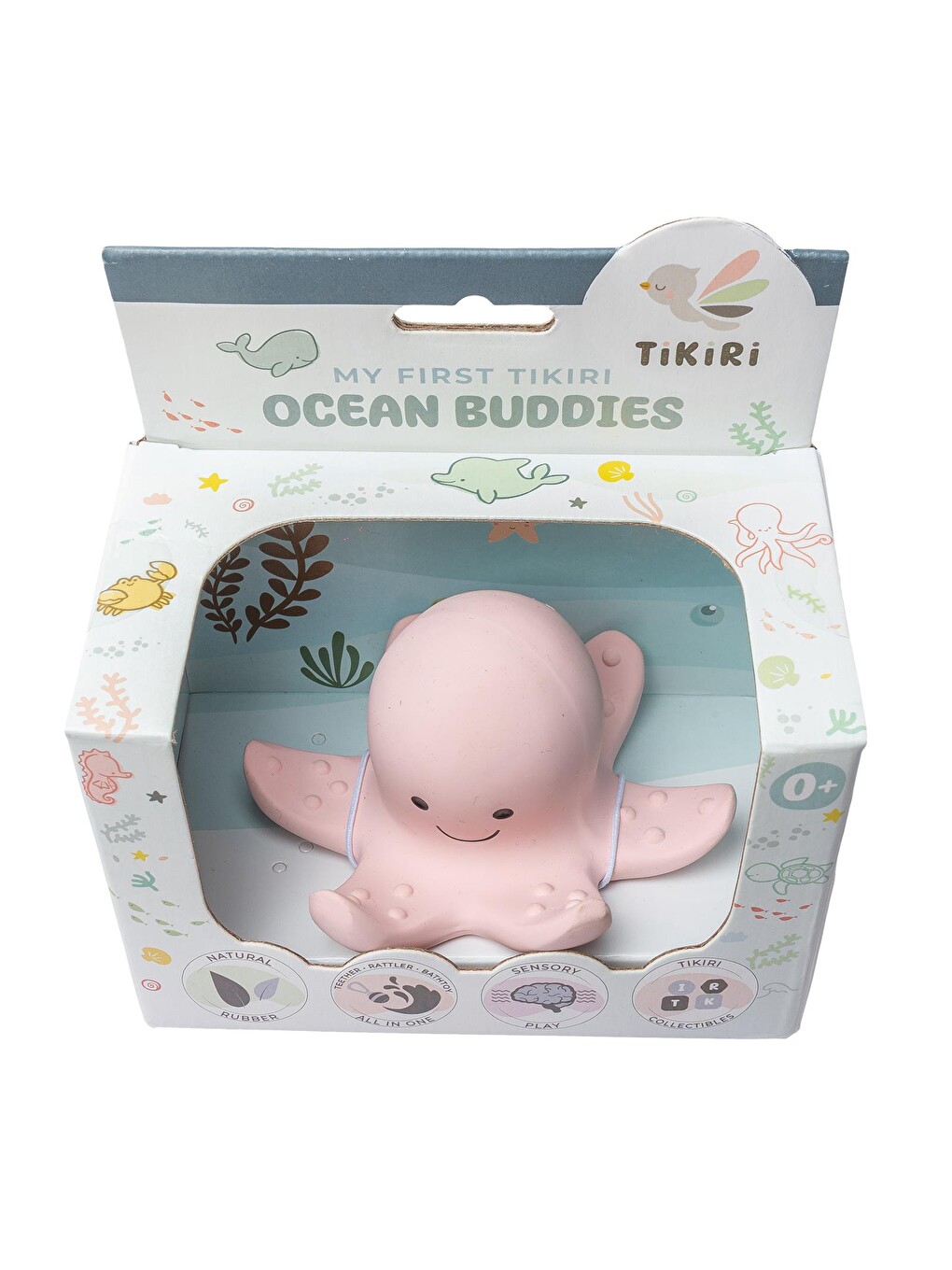 Doğal Kauçuk Diş Kaşıyıcılı Oyuncak-octopus-6