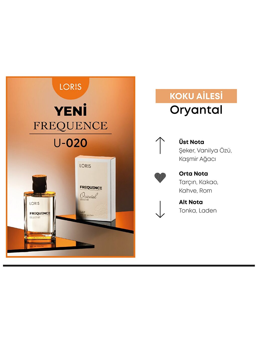 U-20 Frequence Unisex Parfüm EDP 50 ML-1