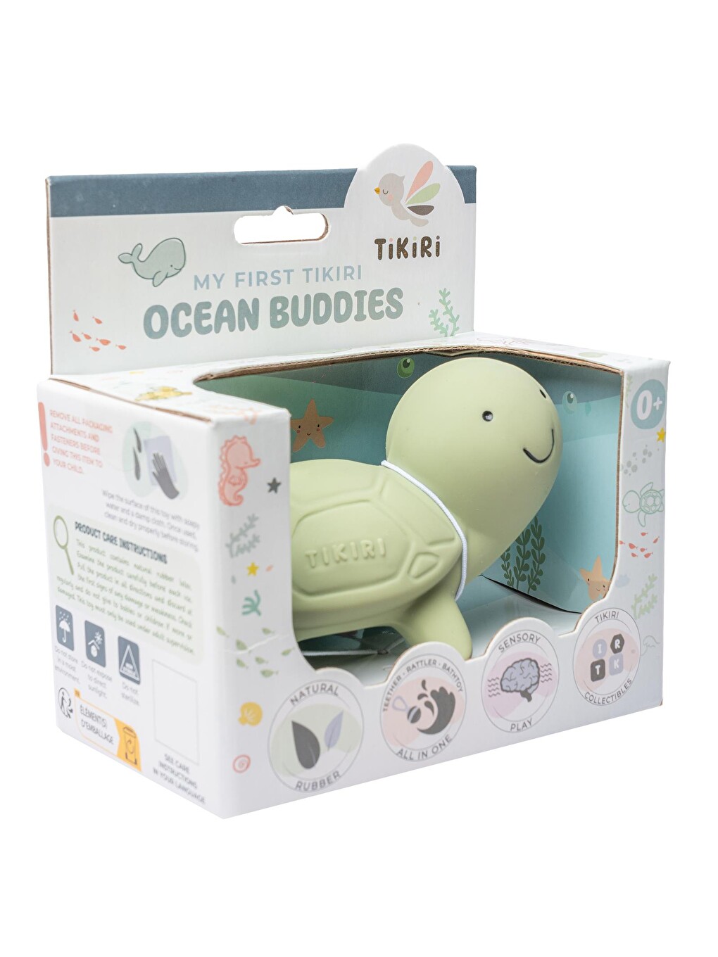 Diş Kaşıyıcı Ve Banyo Oyuncağı- Turtle-5