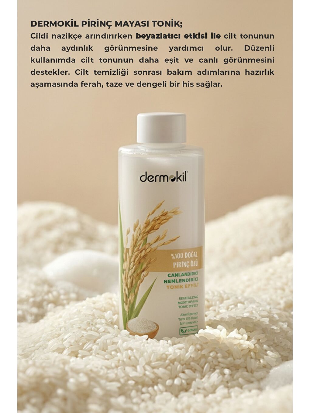 Pirinç Mayası Beyazlatıcı Canlandırıcı Tonik 200 ml-3