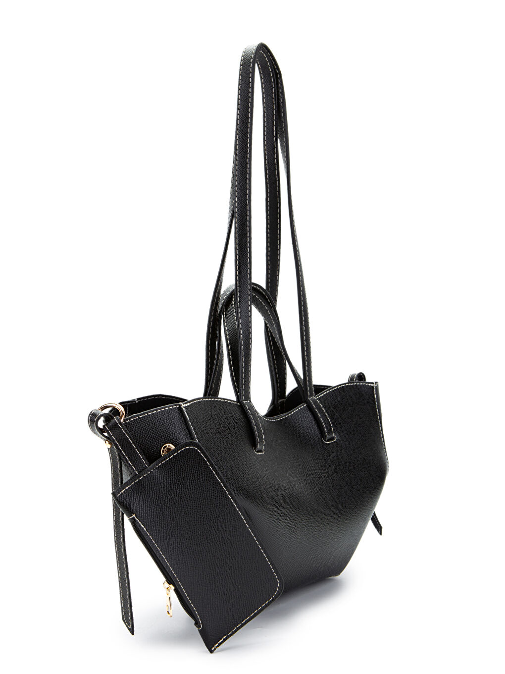 Özel Tasarım Mini Pole Çanta Siyah-1