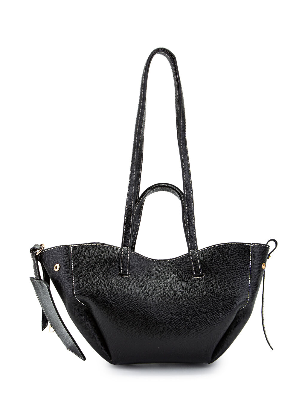 Özel Tasarım Mini Pole Çanta Siyah-2