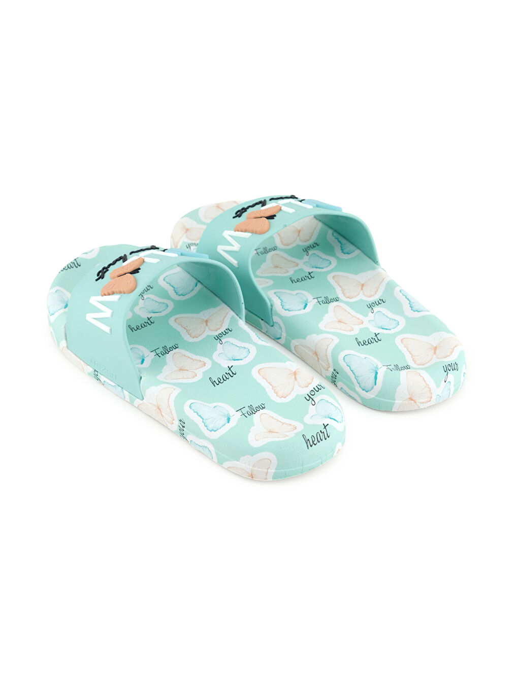 Yeşil Kadın Yazlık PU Rahat Taban Ev Banyo Havuz Plaj Terlik-3