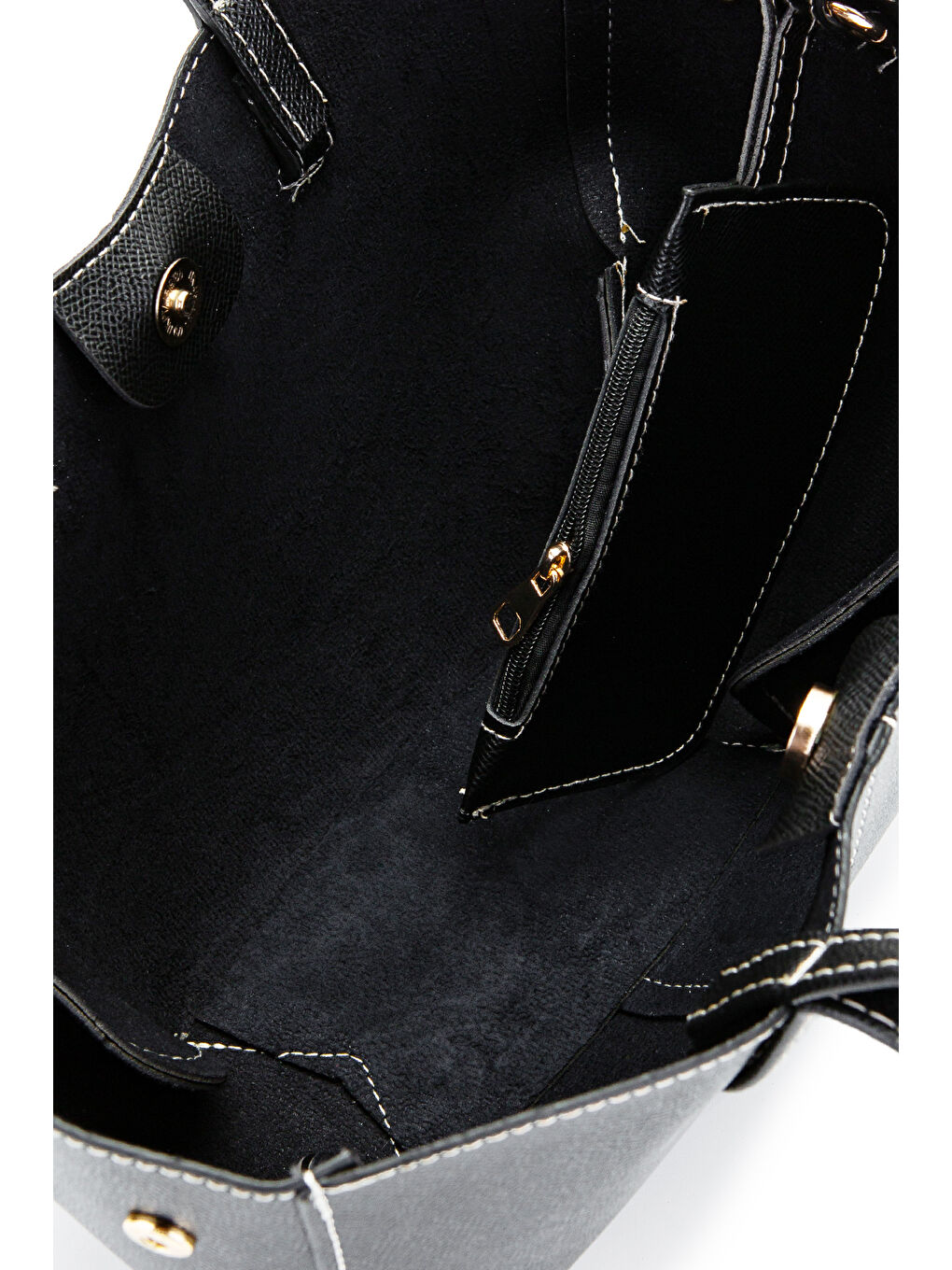 Özel Tasarım Mini Pole Çanta Siyah-3