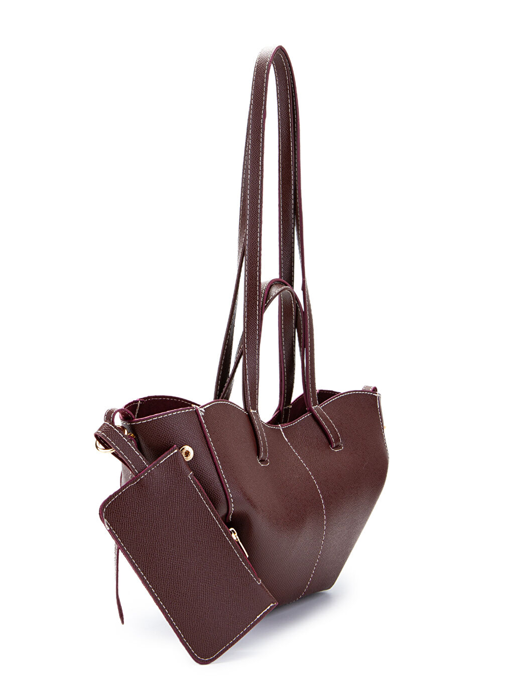 Özel Tasarım Mini Pole Çanta Bordo-1