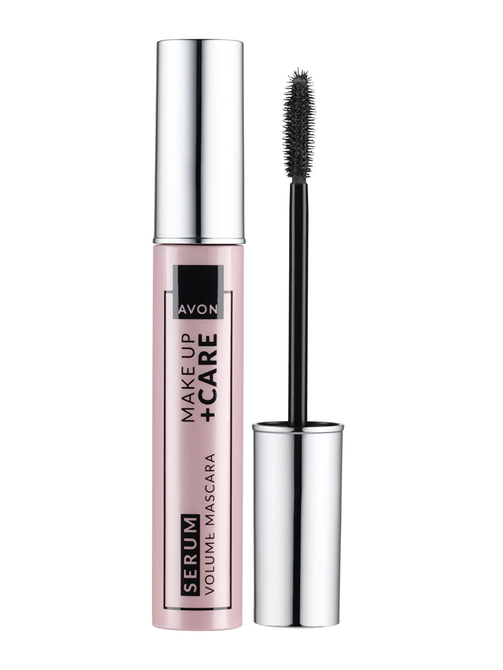 Make Up +Care Serum Volume Maskara - Blackest Black