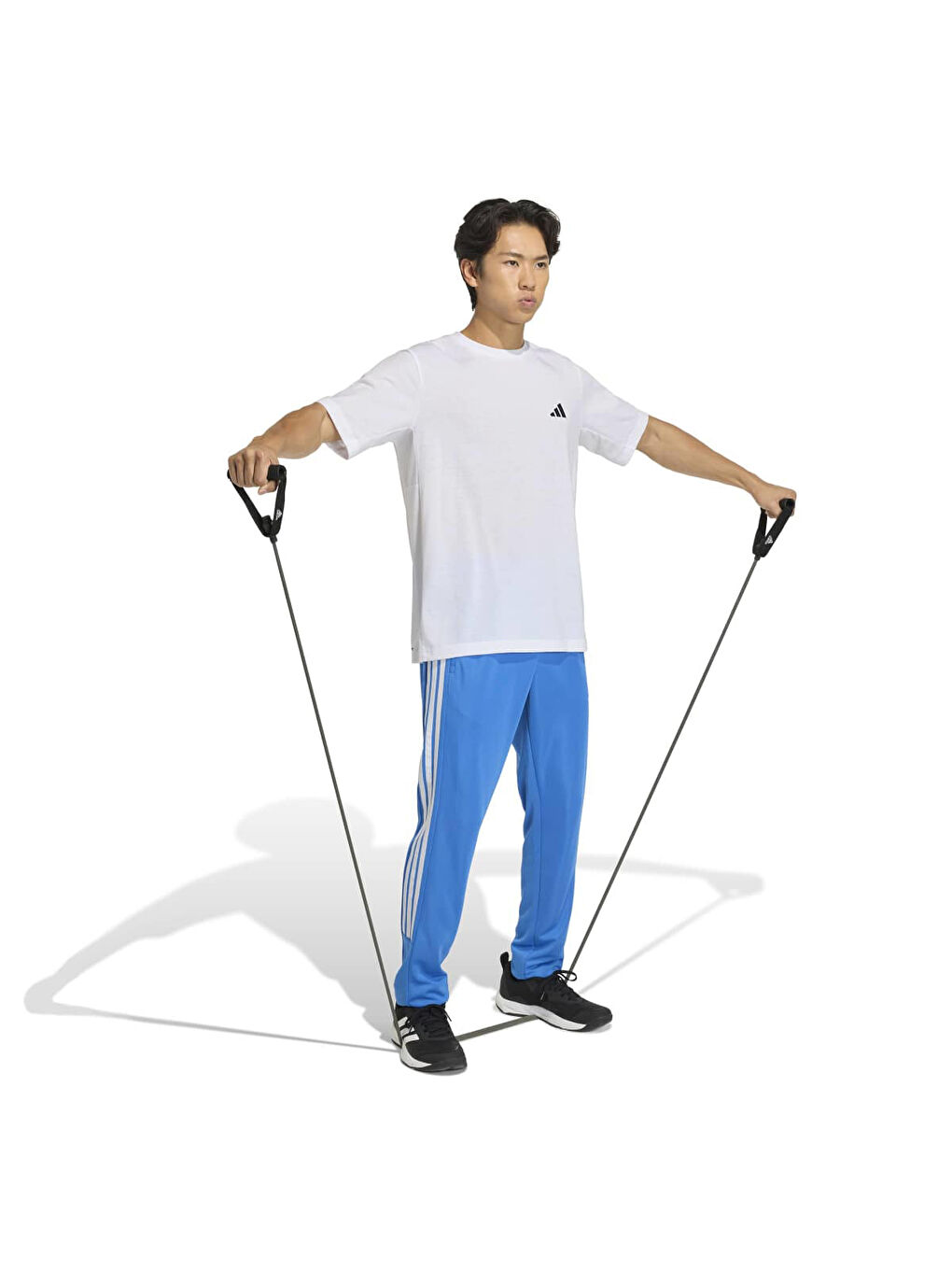 Workout Essentials Feelready Erkek Beyaz Yuvarlak Yaka Tişört-3